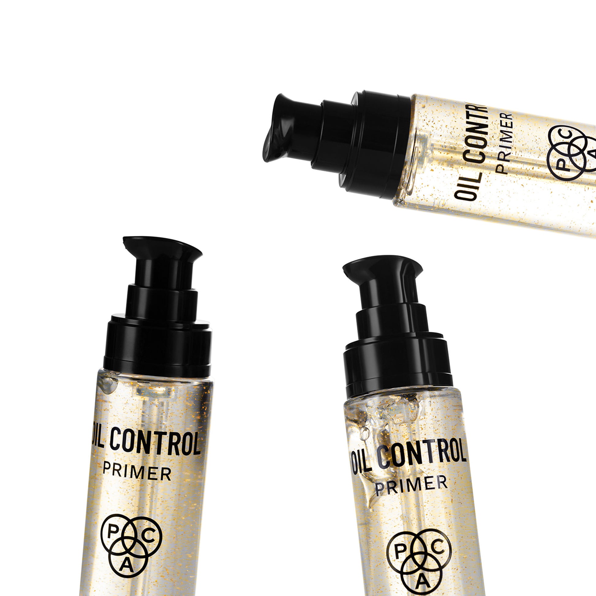 PAC Oil Control Primer - Infused with 24K Gold Leaf Extracts, Controls Oil & Shine Minimizes Pores