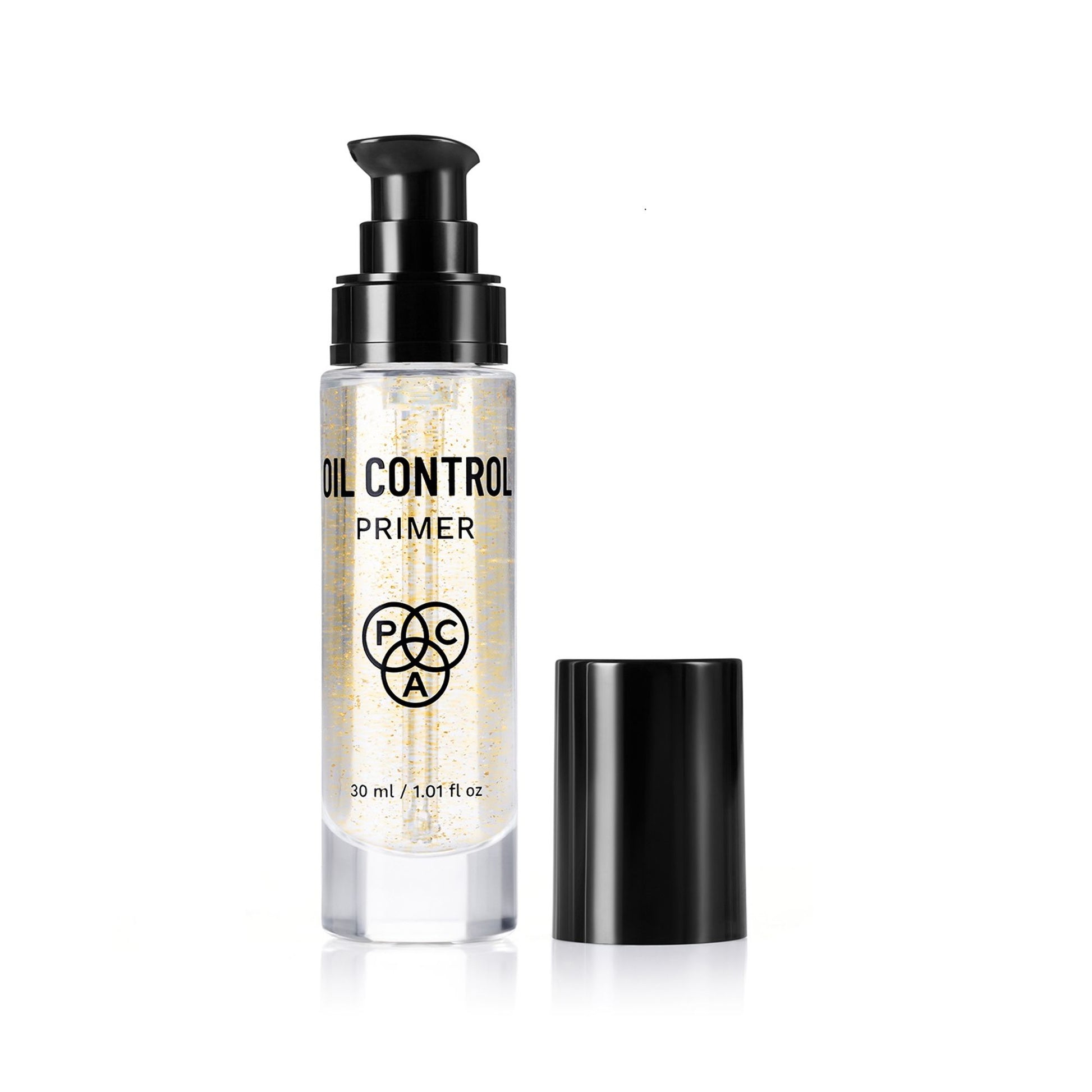 PAC Oil Control Primer - Infused with 24K Gold Leaf Extracts, Controls Oil & Shine Minimizes Pores