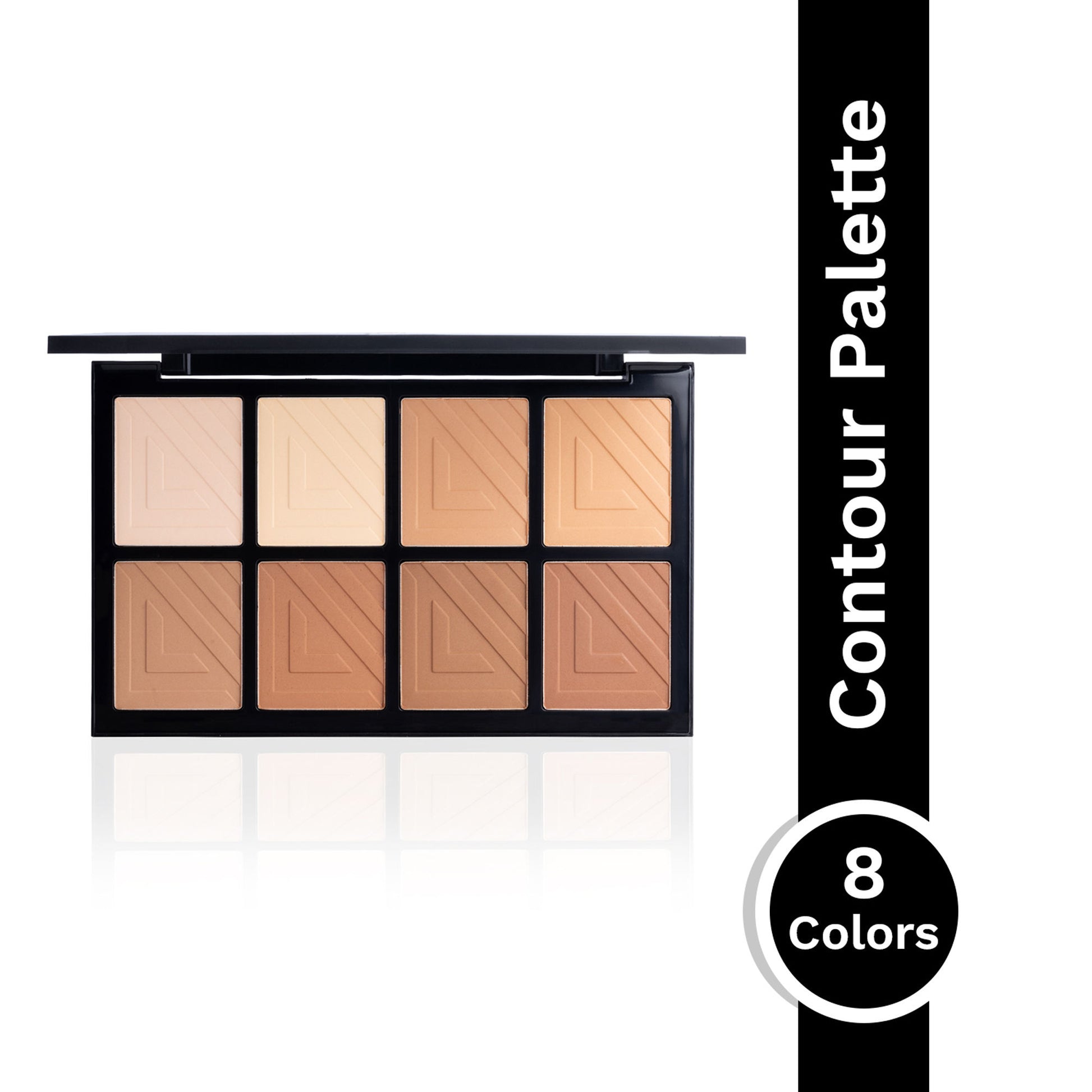 PAC Spotlight Contour Palette X8 - All in One MUA Palette, High Payoff, Shades for every Skin Tone