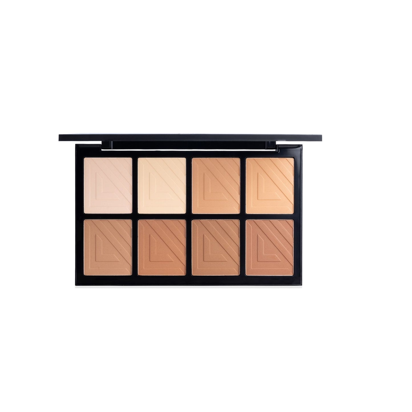 PAC Spotlight Contour Palette X8 - All in One MUA Palette, High Payoff, Shades for every Skin Tone