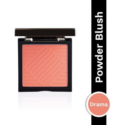 PAC Spotlight Powder Blush - Highly Pigmented, Silky Blendable & Buildable Formula - Drama