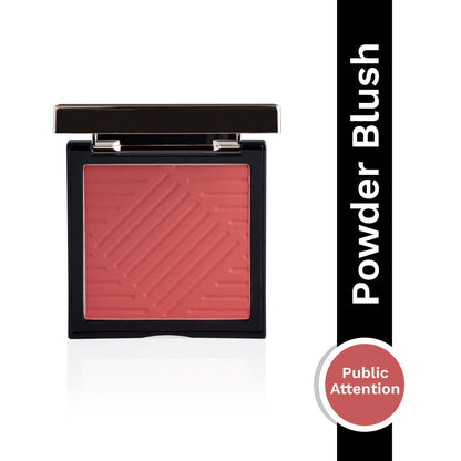 PAC Spotlight Powder Blush - Highly Pigmented, Silky Blendable & Buildable Formula - Public Attention