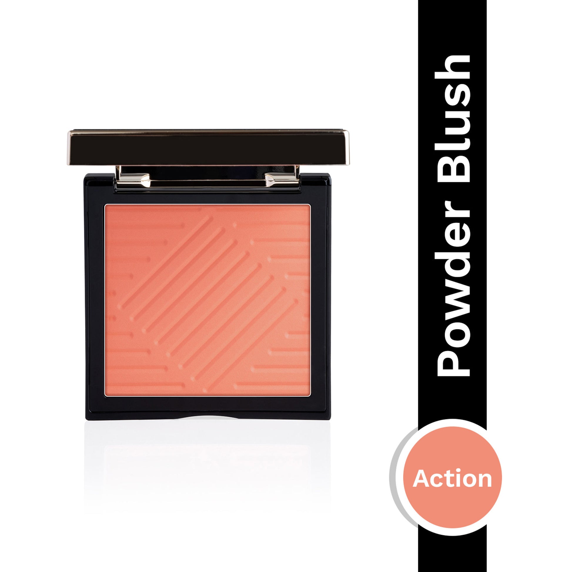 PAC Spotlight Powder Blush - Highly Pigmented, Silky Blendable & Buildable Formula - Action