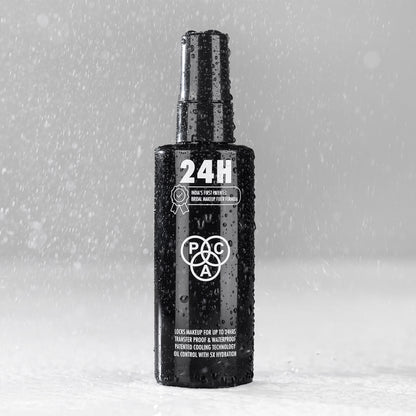PAC 24H Makeup Fixer - Locks Makeup for 24H, Patented Bridal Formula, Waterproof & Transferproof