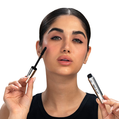 PAC Twist & Lift Mascara - 4-in-1 Mascara Wand, Curls Defines Volumizes & Lifts, Waterproof