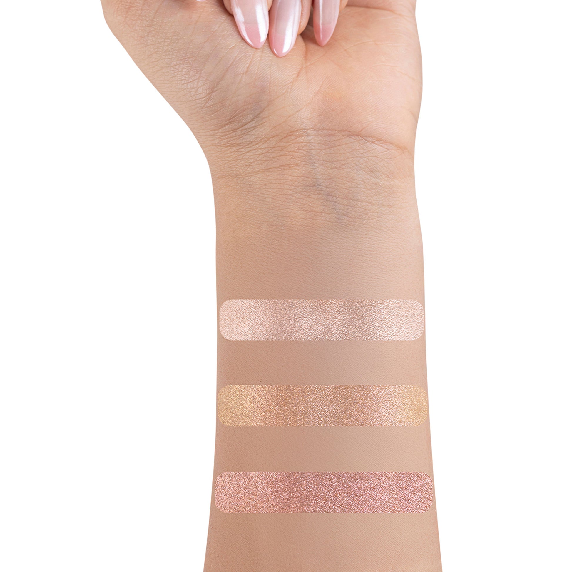 PAC Trio Glow Highlighter X3 Pink - Ultra Blinding Finish, Silky Smooth Texture, Blends Seamlessly
