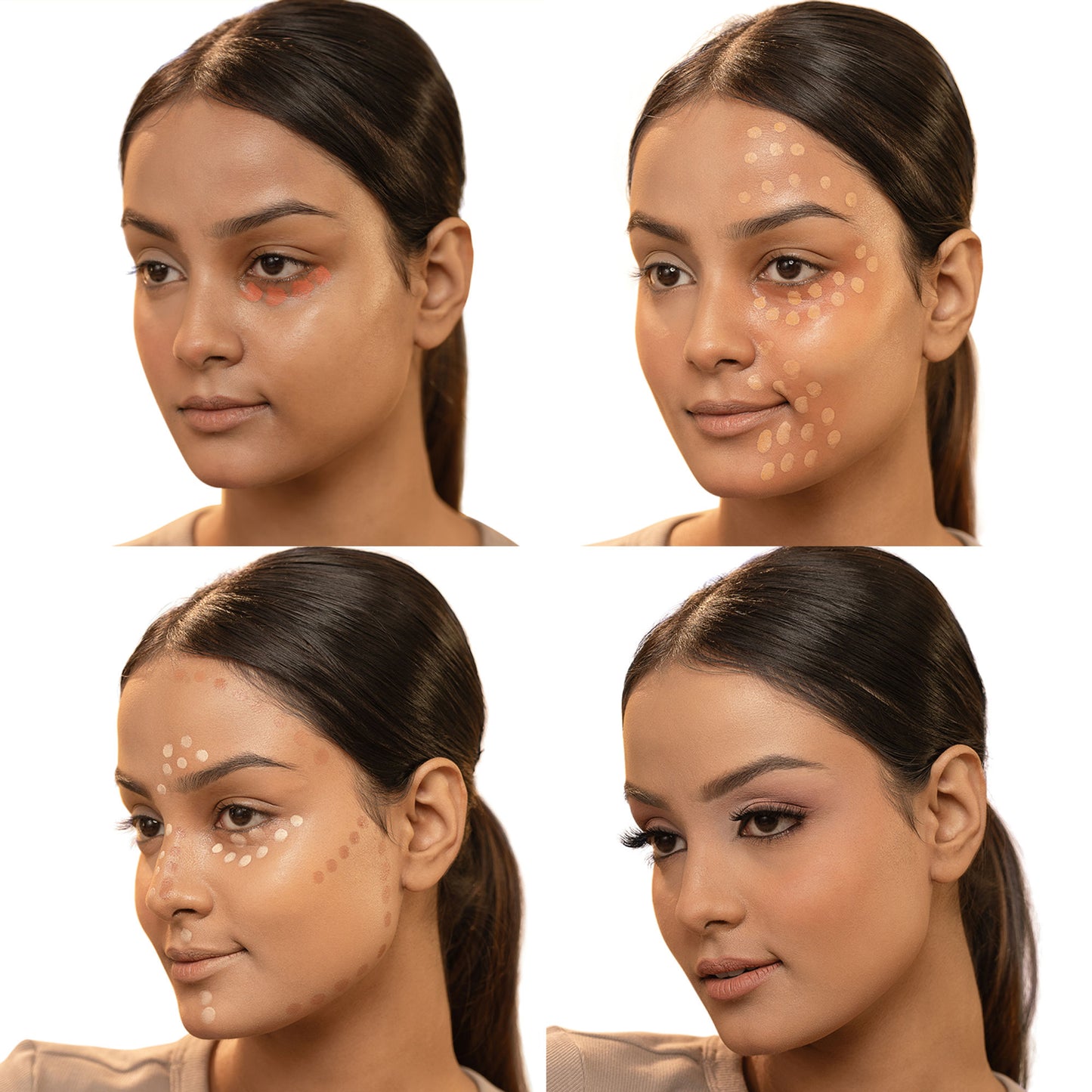 PAC Spotlight Concealer Palette - Correct Conceal & Foundation Palette, Lasting Buildable Coverage