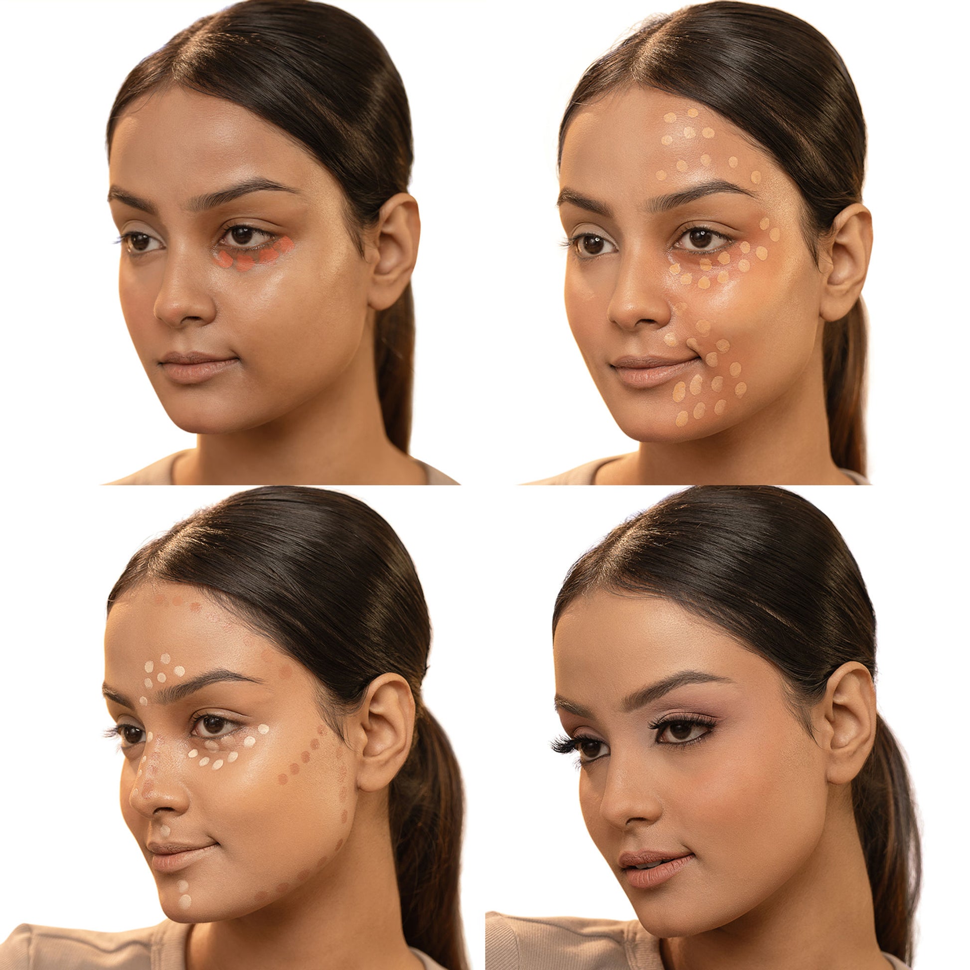 PAC Spotlight Concealer Palette - Correct Conceal & Foundation Palette, Lasting Buildable Coverage