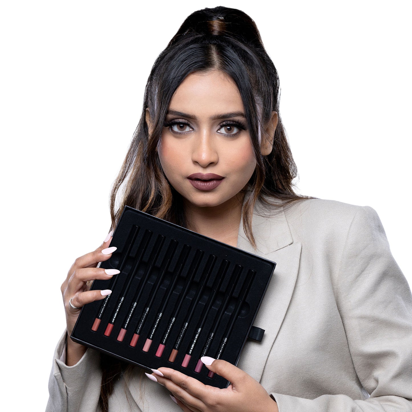 PAC 24H Lip Liner Kit Everyday Nude - 24H Comfortable Wear, Highly Pigmented, Waterproof Smudgeproof