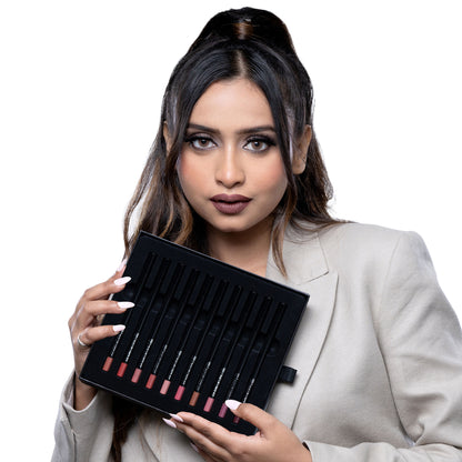 PAC 24H Lip Liner Kit Everyday Nude - 24H Comfortable Wear, Highly Pigmented, Waterproof Smudgeproof