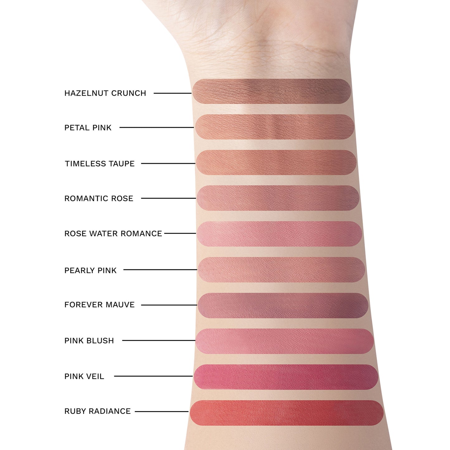 PAC 24H Lip Liner Kit Bridal - 24H Comfortable Wear, Highly Pigmented, Waterproof & Smudgeproof