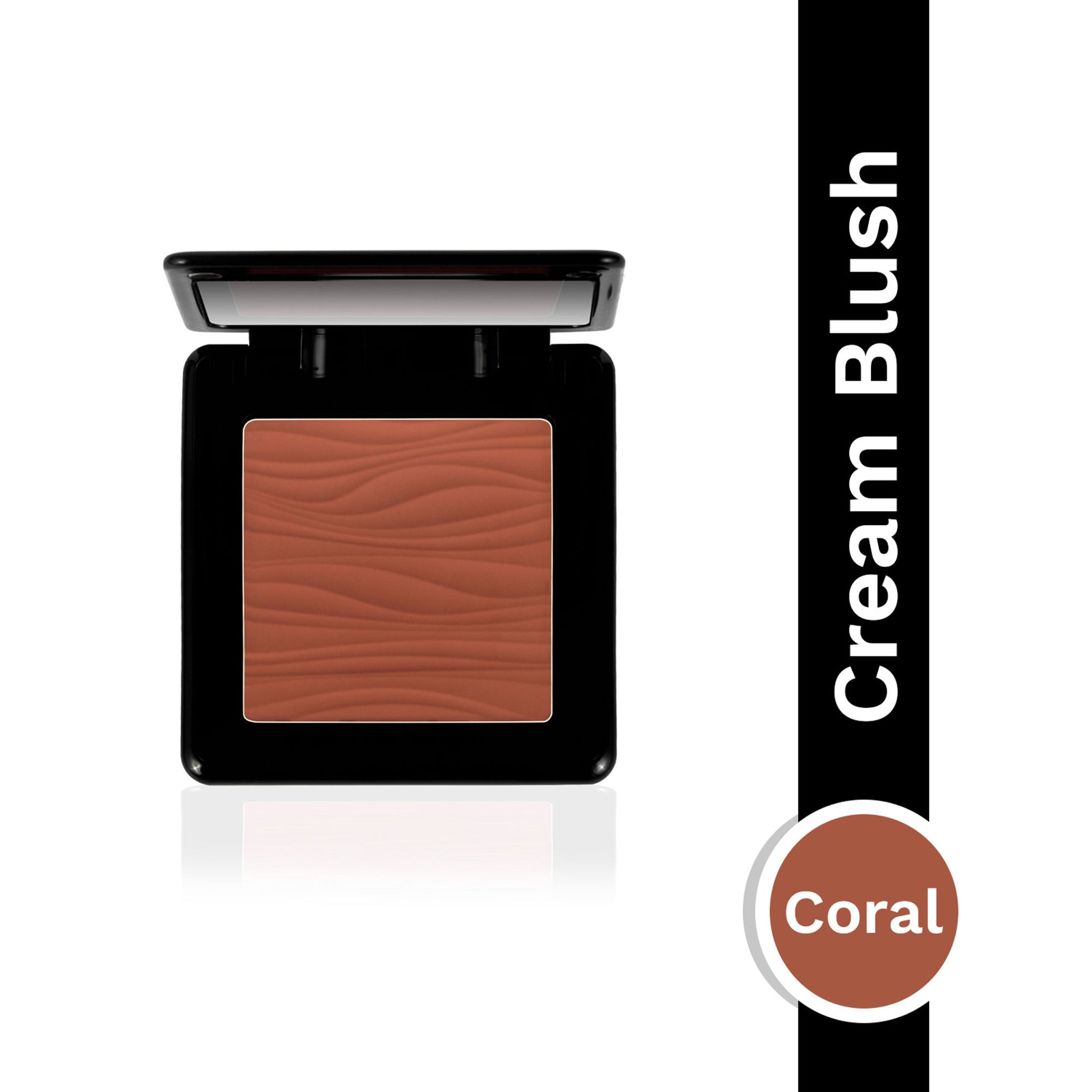 PAC Spotlight Cream Blush - Intensely Pigmented, Blendable, Long Lasting Velvet Finish - Coral