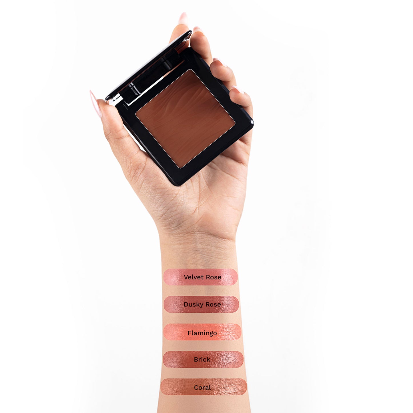 PAC Spotlight Cream Blush - Intensely Pigmented, Blendable, Long Lasting Velvet Finish - Dusky Rose