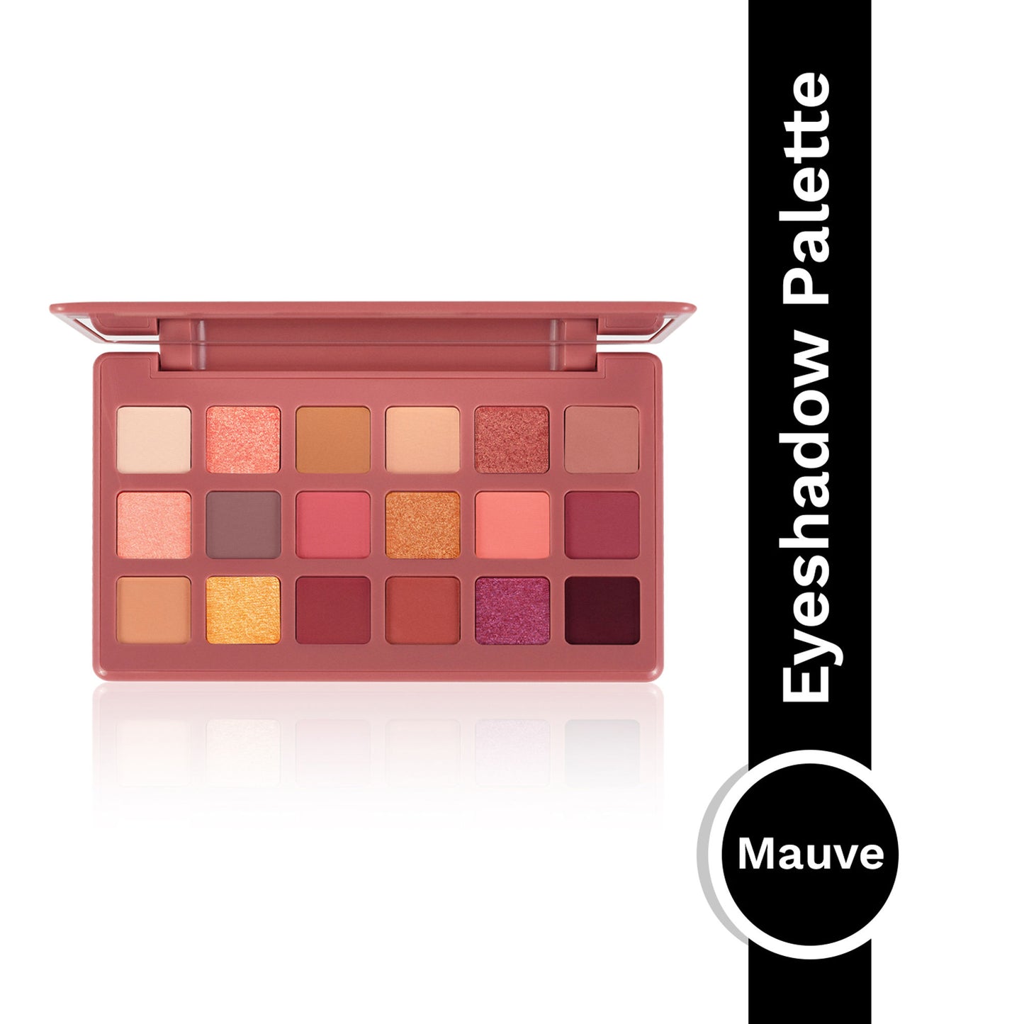 PAC On The Go Glam Eyeshadow Palette - Intense Pigment, Blends Flawlessly, One Swipe Payoff - Mauve