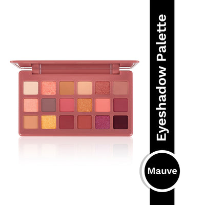 PAC On The Go Glam Eyeshadow Palette - Intense Pigment, Blends Flawlessly, One Swipe Payoff - Mauve