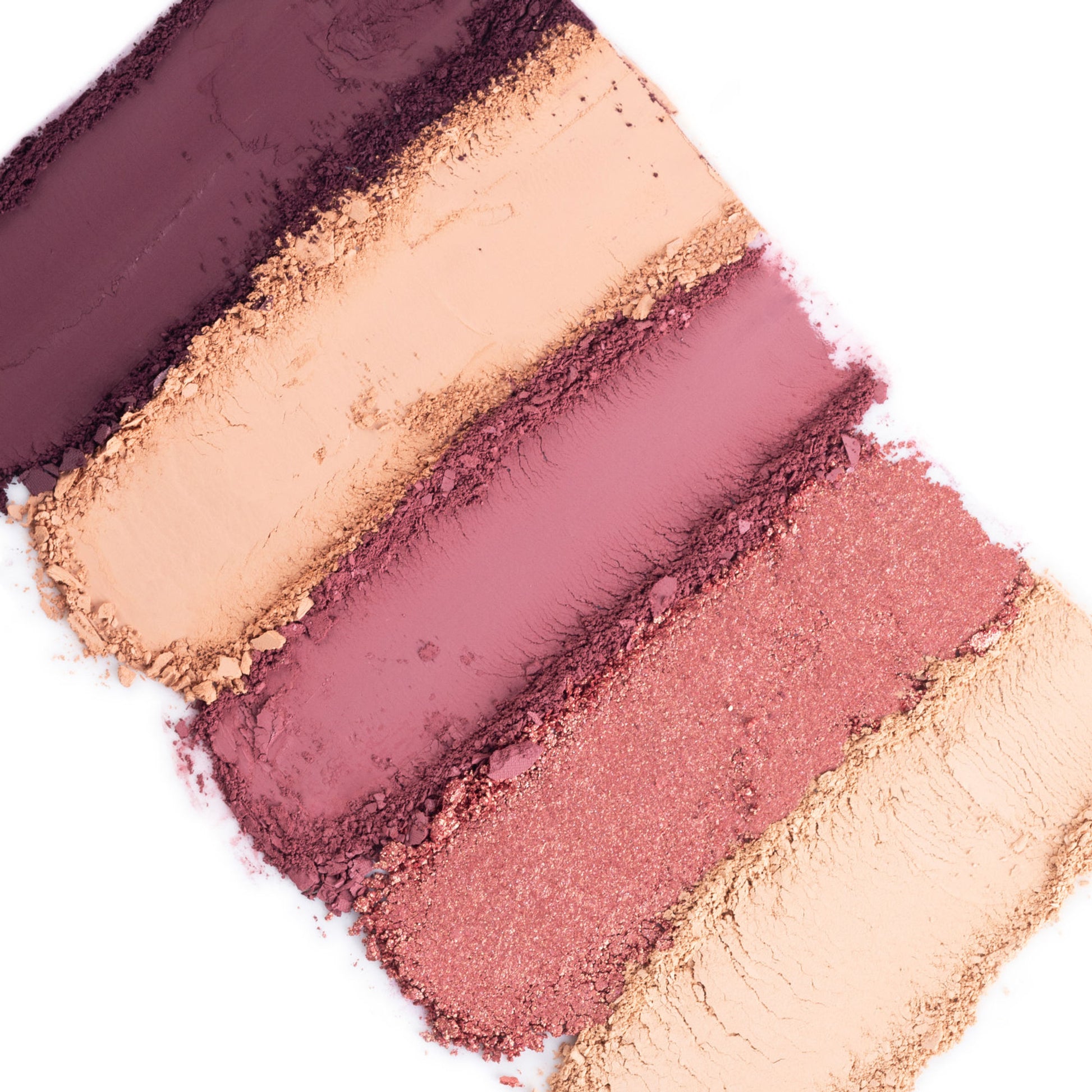 PAC On The Go Glam Eyeshadow Palette - Intense Pigment, Blends Flawlessly, One Swipe Payoff - Mauve