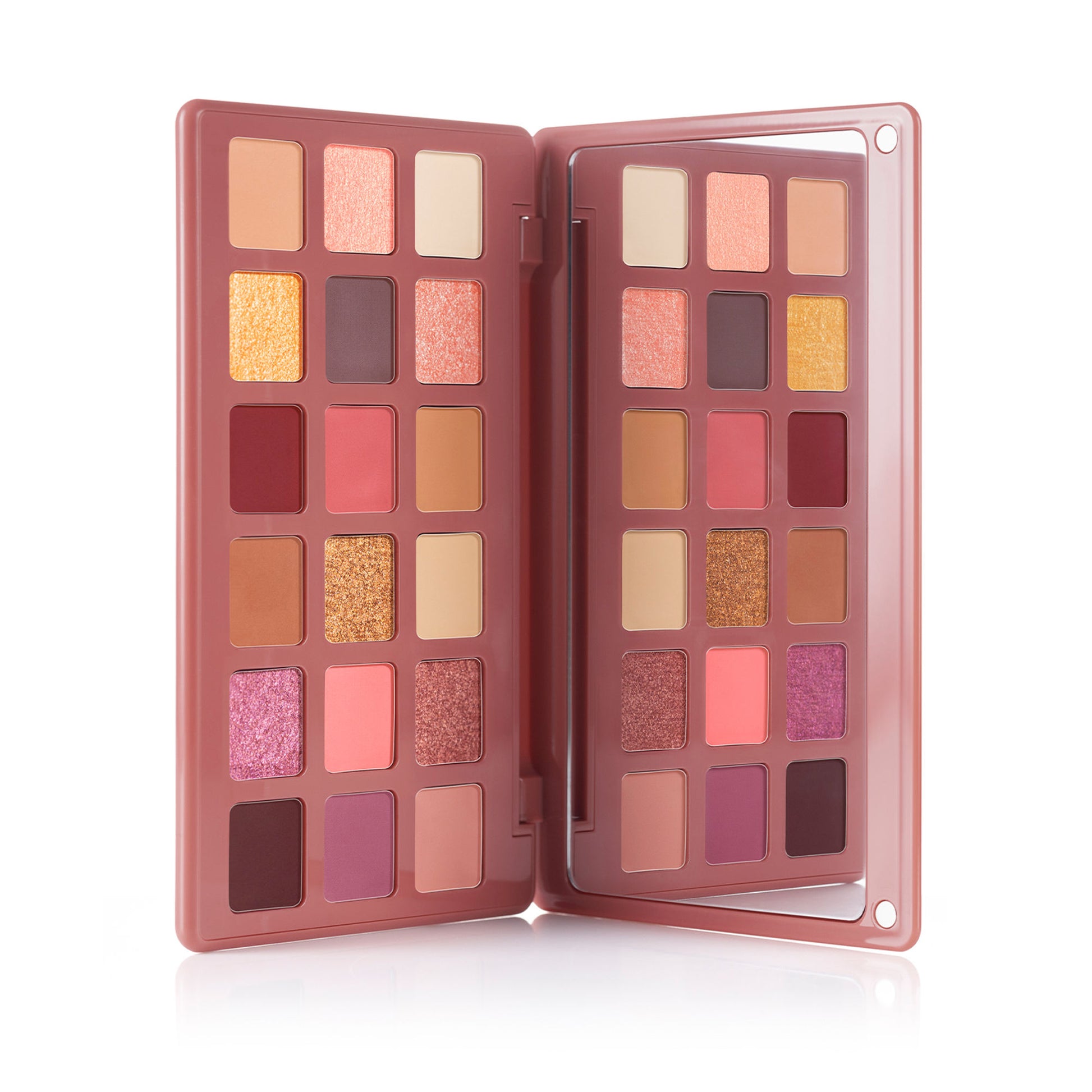 PAC On The Go Glam Eyeshadow Palette - Intense Pigment, Blends Flawlessly, One Swipe Payoff - Mauve