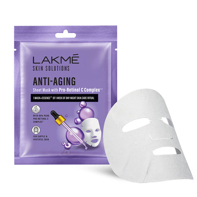 Lakme Skin Solutions Sheet Mask - Anti-Aging