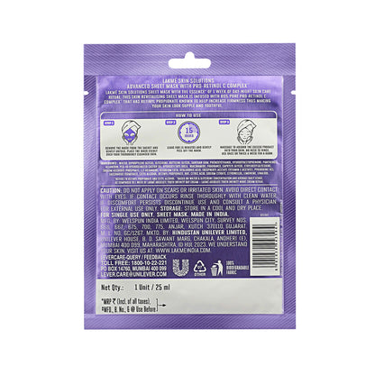 Lakme Skin Solutions Sheet Mask - Anti-Aging