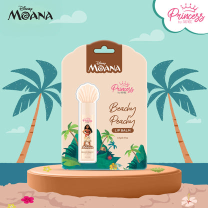 Princess by RENEE Disney Moana’s Tropical Trio Stick On Nails & Lip Balm Beauty Kit For Preteens
