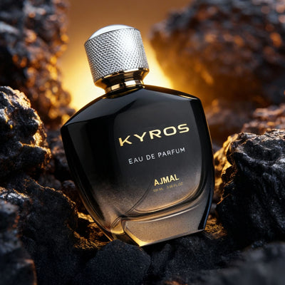 Ajmal Kyros EDP Perfume Woody Aquatic Long Lasting Scent premium Giftset for Men