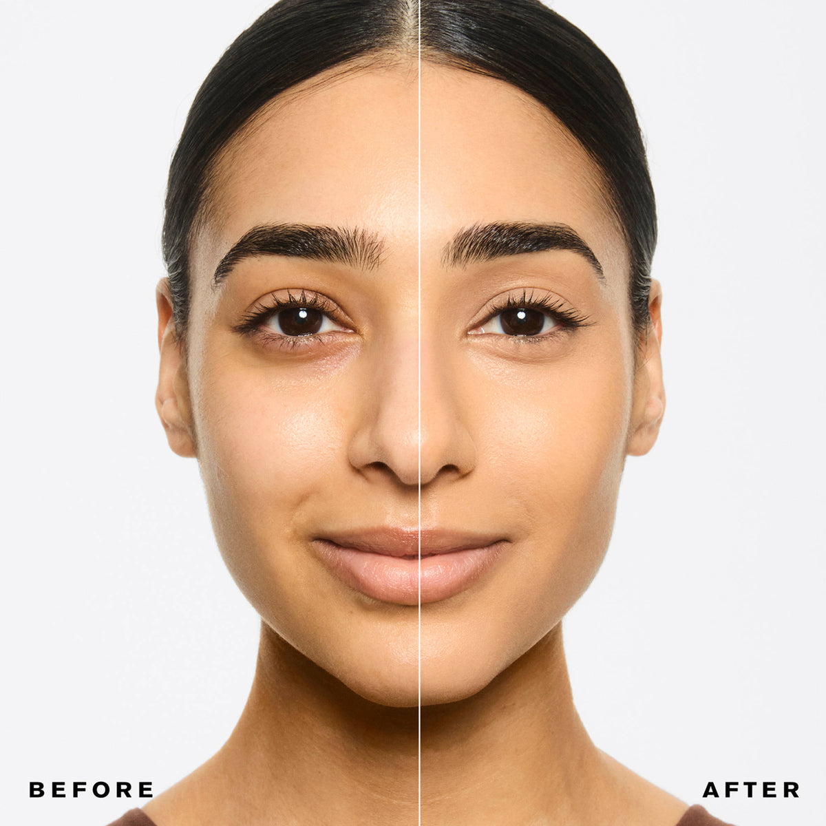 Estee Lauder Double Wear Stay-In-Place Longwear Matte Foundation SPF 10 in 2W1 Dawn, with a smooth, matte finish and natural skin tone.