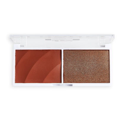 Makeup Revolution Relove Colour Play Blushed Duo - Baby