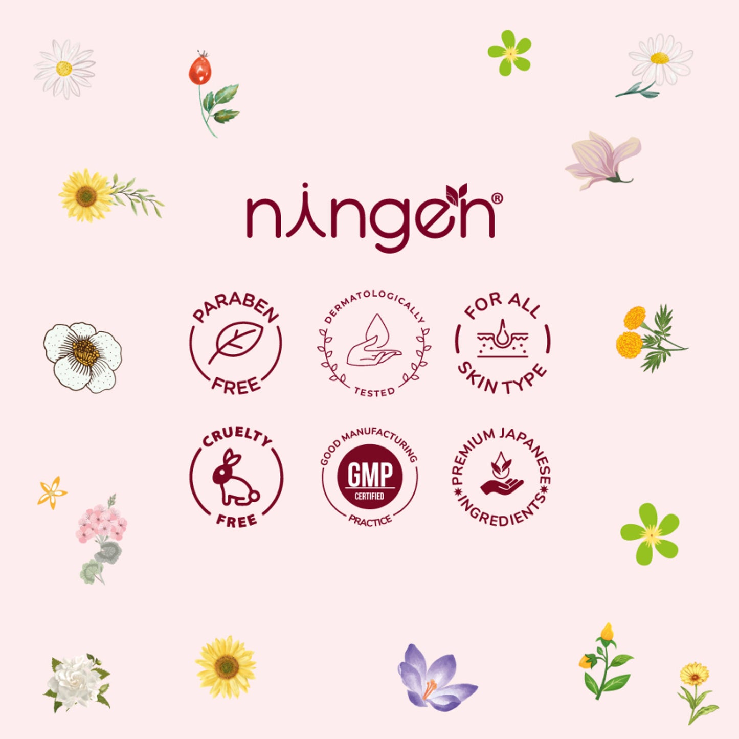 Ningen Rosehip Face Serum