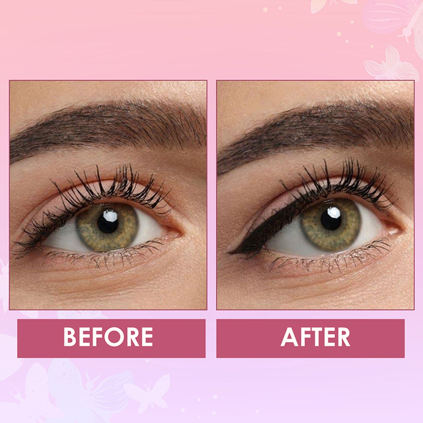 GLAM21 Flutterfly Matte Eyeliner - Black
