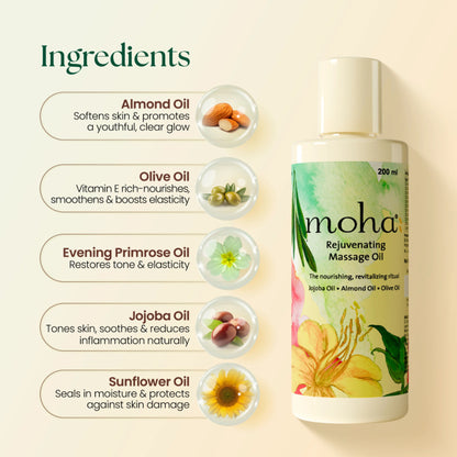 Moha Rejuvenating Massage Oil