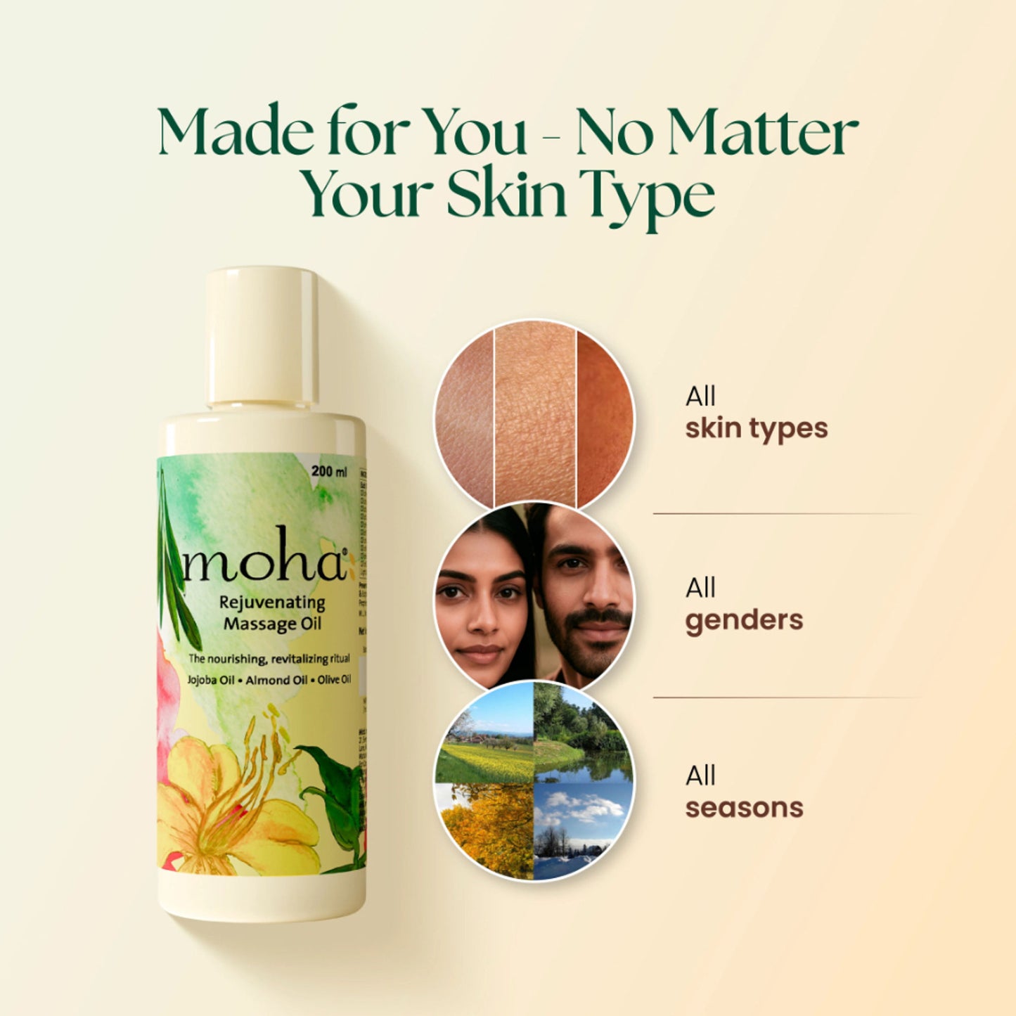 Moha Rejuvenating Massage Oil