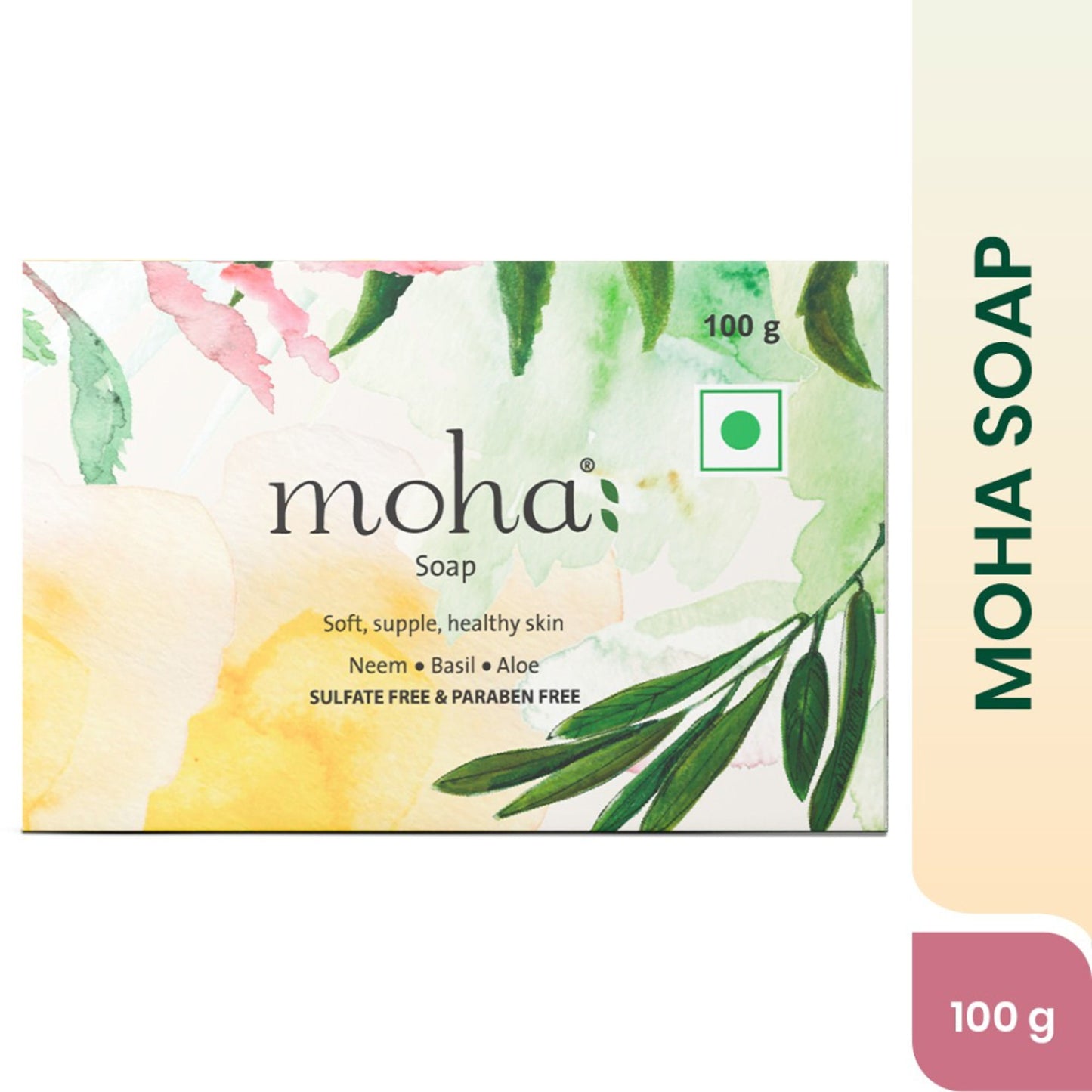 Moha Nourishing Herbal Soap Removes Blackheads And Pigmentation For Smooth Skin