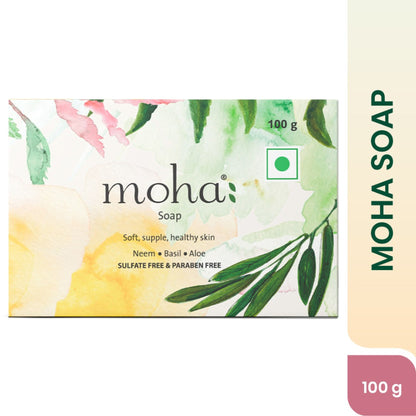 Moha Nourishing Herbal Soap Removes Blackheads And Pigmentation For Smooth Skin