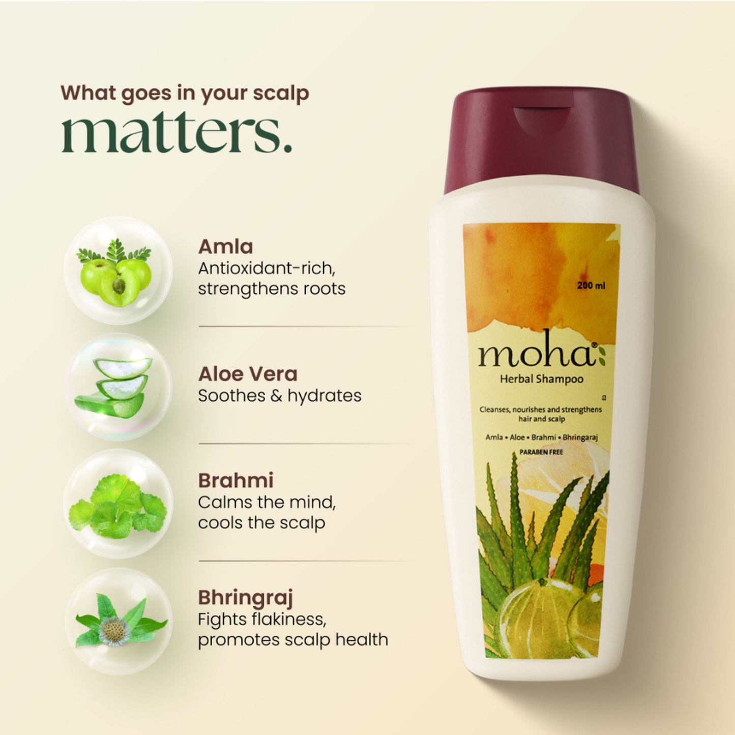 Moha Herbal Shampoo
