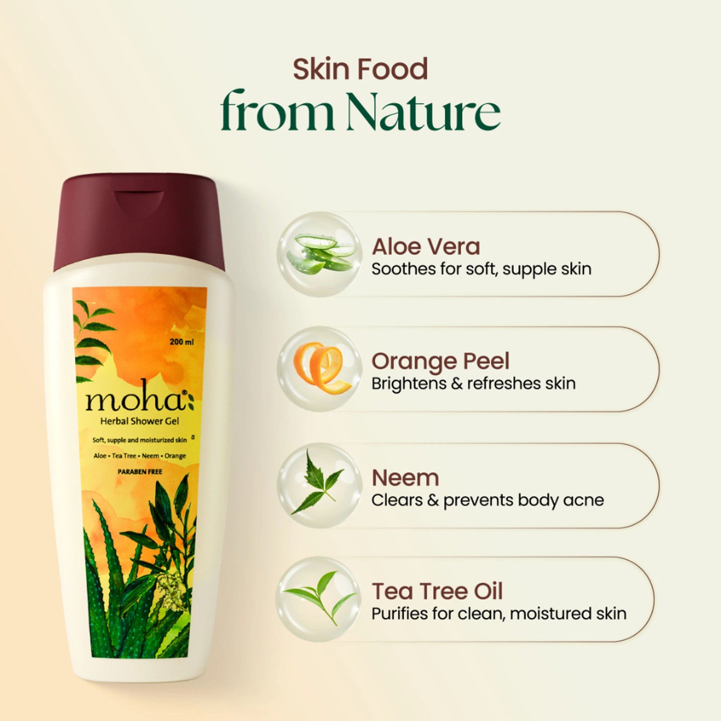 Moha Herbal Shower Gel