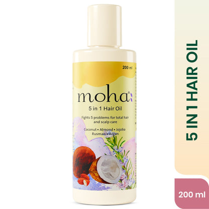 Moha 5 In 1 Hair Oil