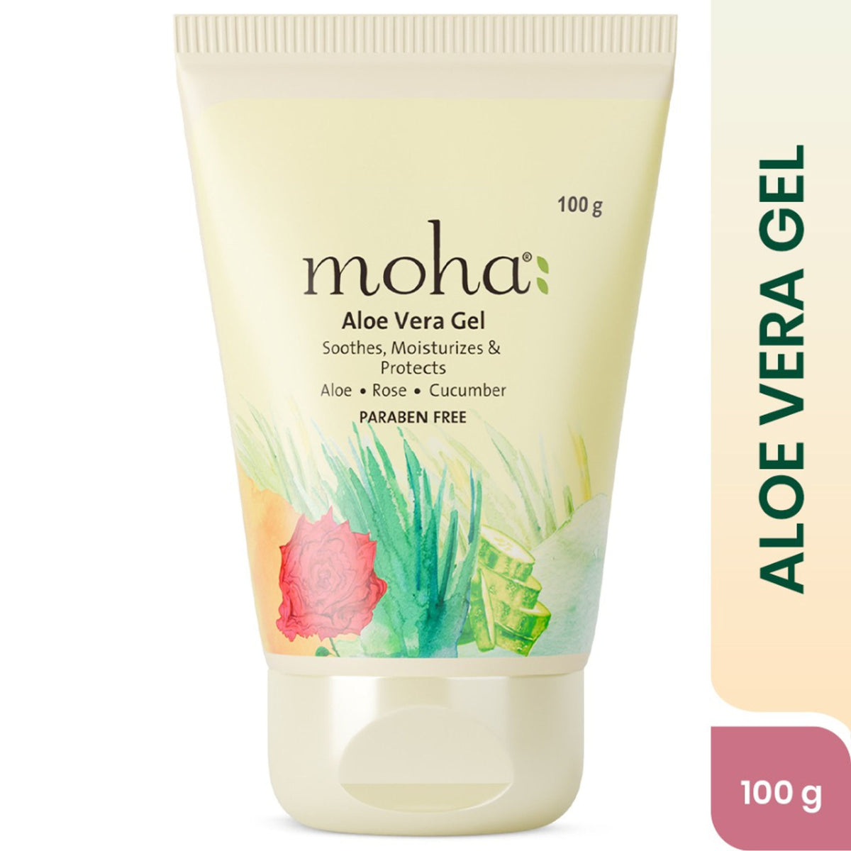 Moha Enriched With Rose And Cucumber Aloe Vera Gel