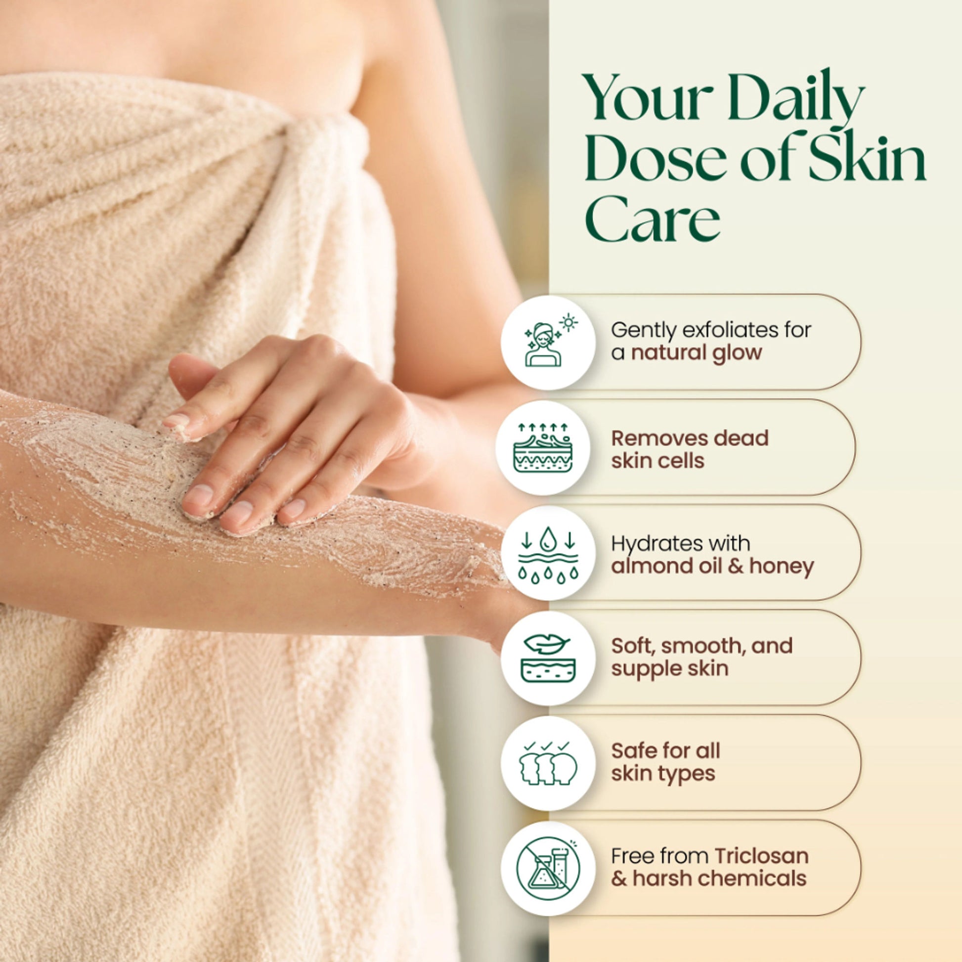 Moha Scrub Soap Exfoliate For Soft Youthful And Radiant Skin