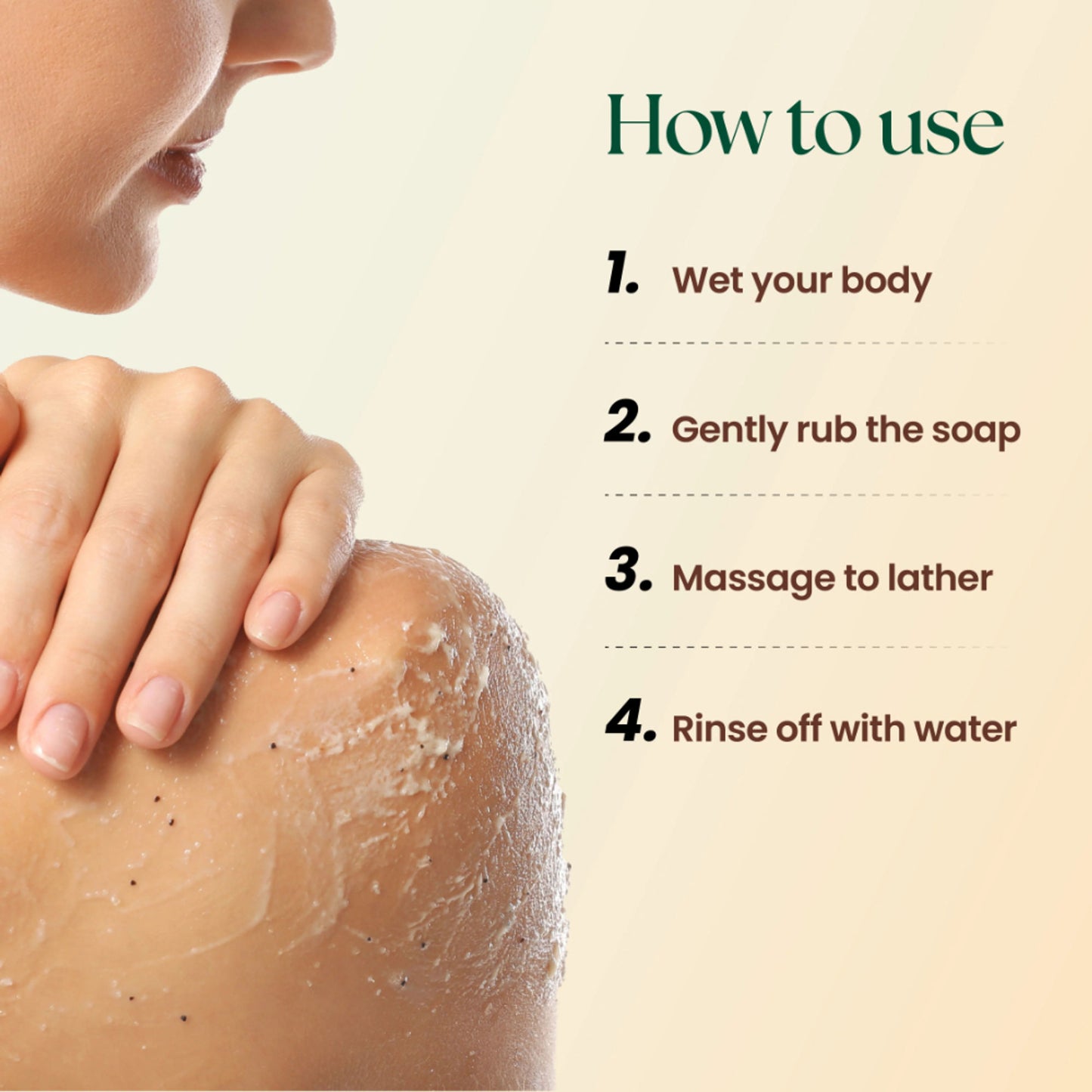 Moha Scrub Soap Exfoliate For Soft Youthful And Radiant Skin