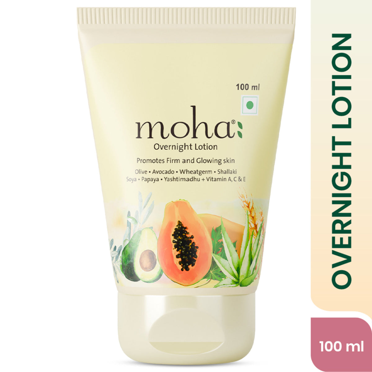 Moha Overnight Lotion Firm And Glowing Skin While You Sleep