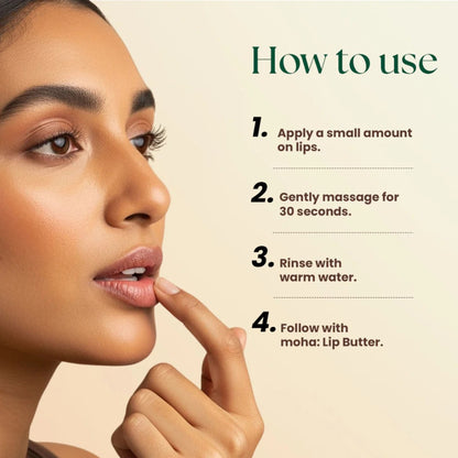 Moha Lip Scrub Exfoliate And Hydrate Lips For Soft Plump Lips