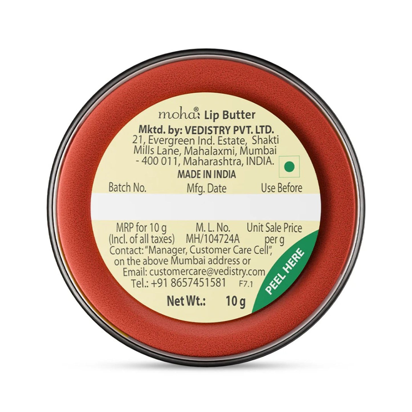 Moha Lip Butter Nourishing Lip Care For Soft Smooth Lips