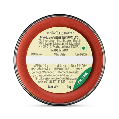 Moha Lip Butter Nourishing Lip Care For Soft Smooth Lips