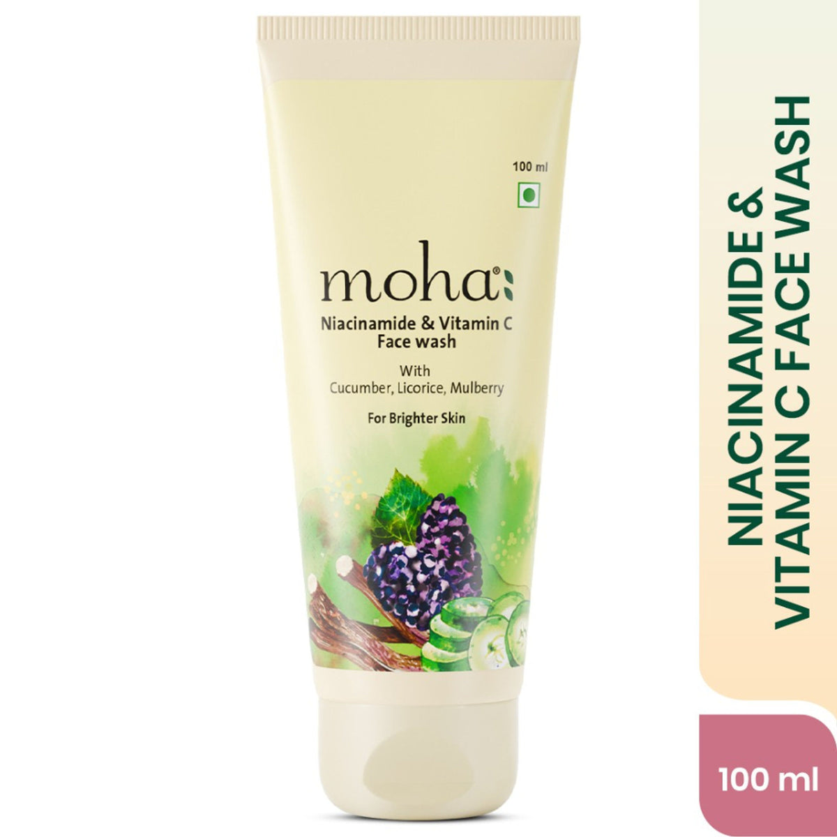 Moha Niacinamide And Vitamin C Brightening Face Wash Cleanse And Brighten Skin