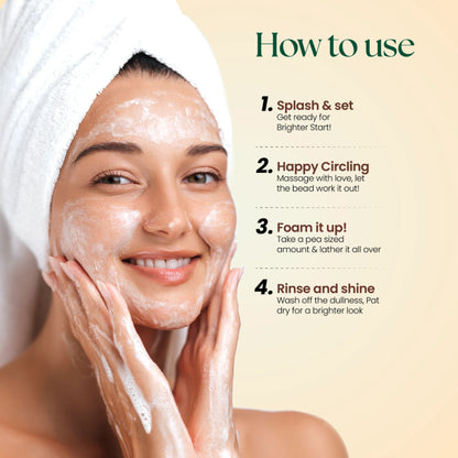 Moha Niacinamide And Vitamin C Brightening Face Wash Cleanse And Brighten Skin