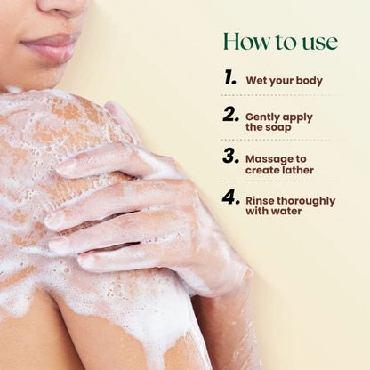 Moha Rose & Almond Soap Nourishing Soap For Soft Radiant Skin