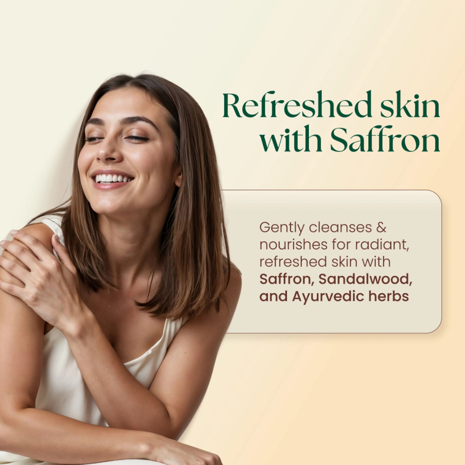 Moha Kesar Chandan Soap Saffron And Sandalwood Soap For Radiant Smooth Skin