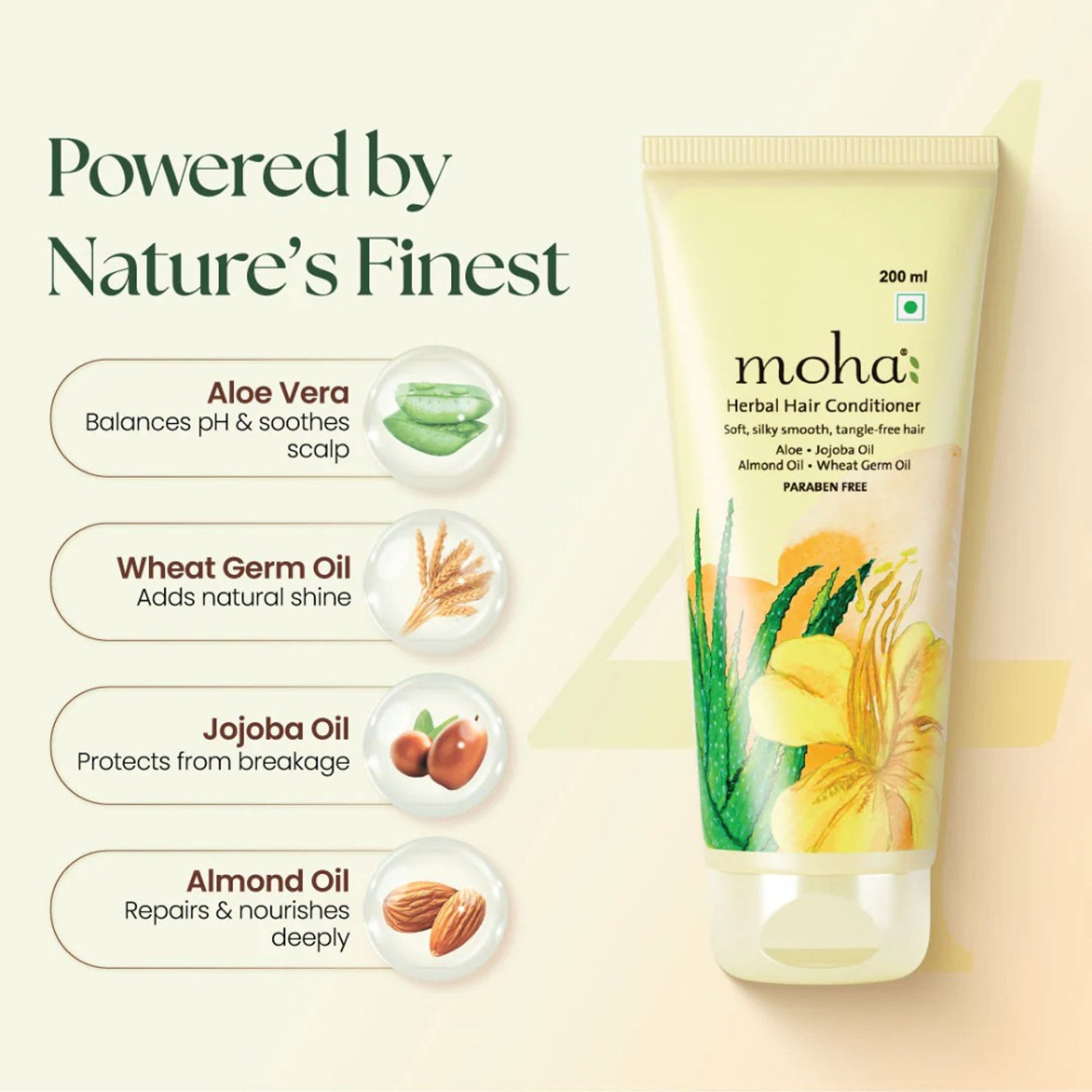 Moha Herbal Hair Tube Conditioner