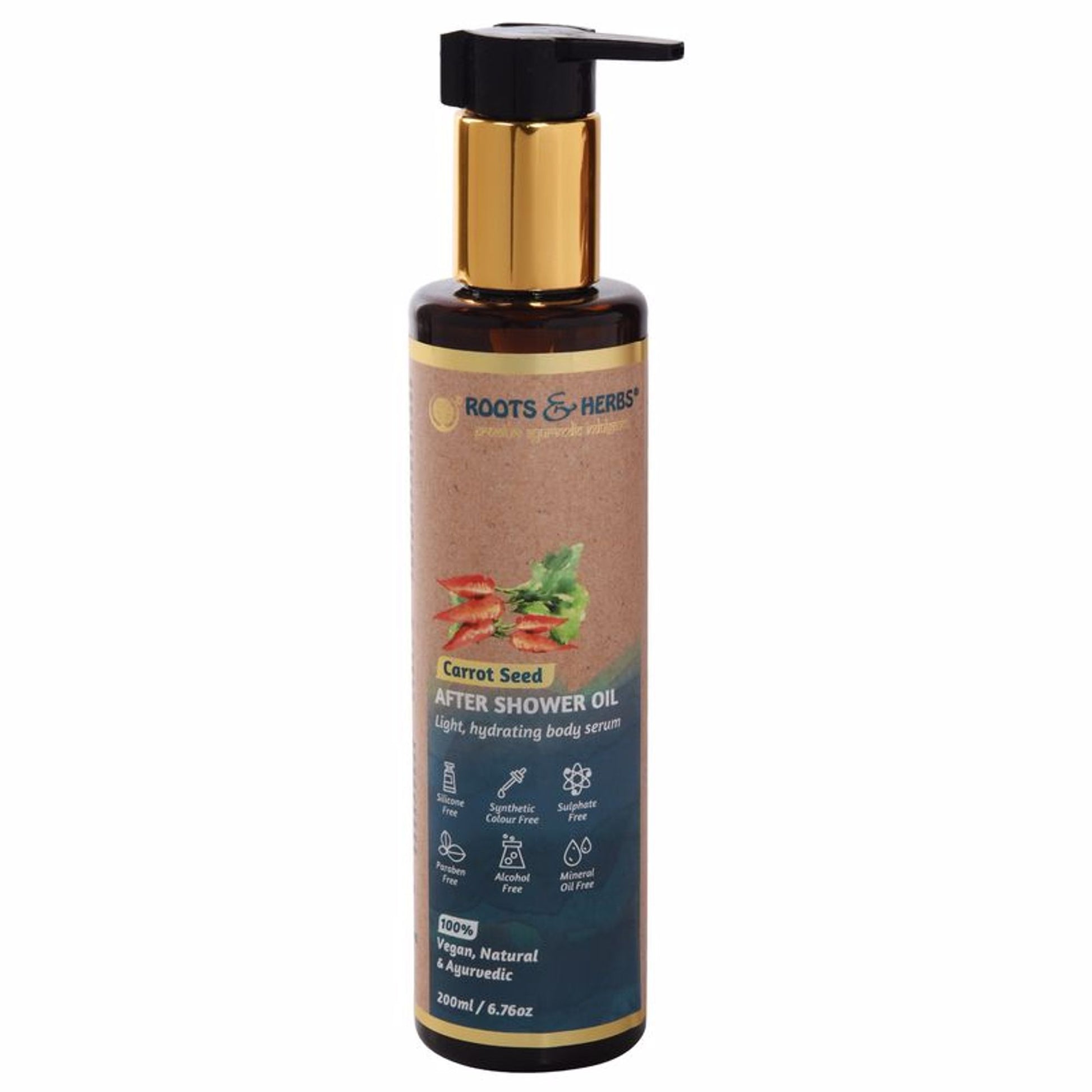 Roots & Herbs Carrot Seed After Shower Oil
