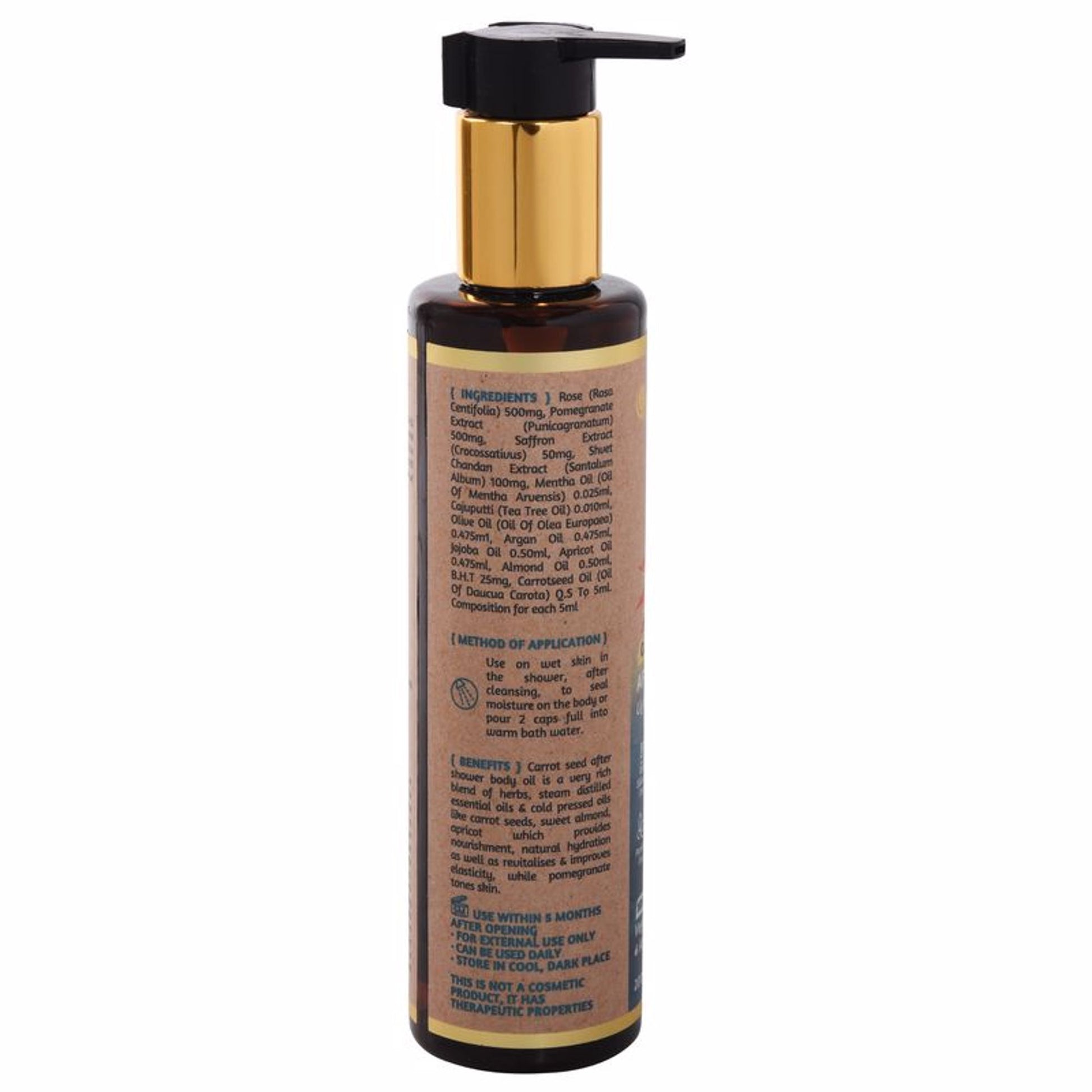 Roots & Herbs Carrot Seed After Shower Oil